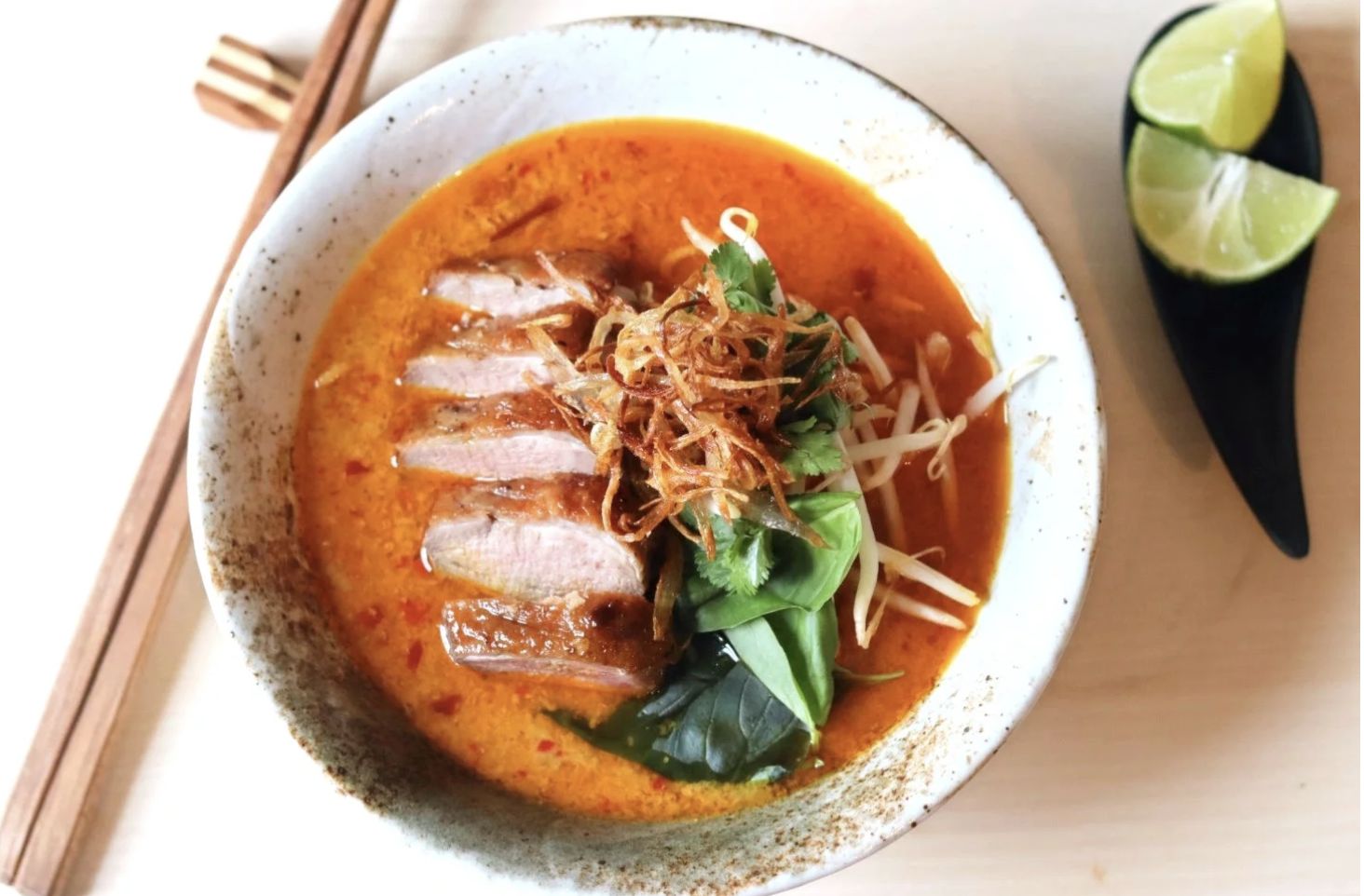 Duck Laksa Noodle Soup