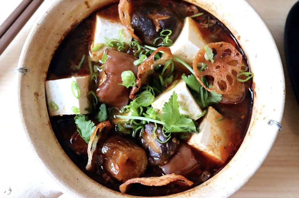 Sichuan Braised Aubergine (Vegan)