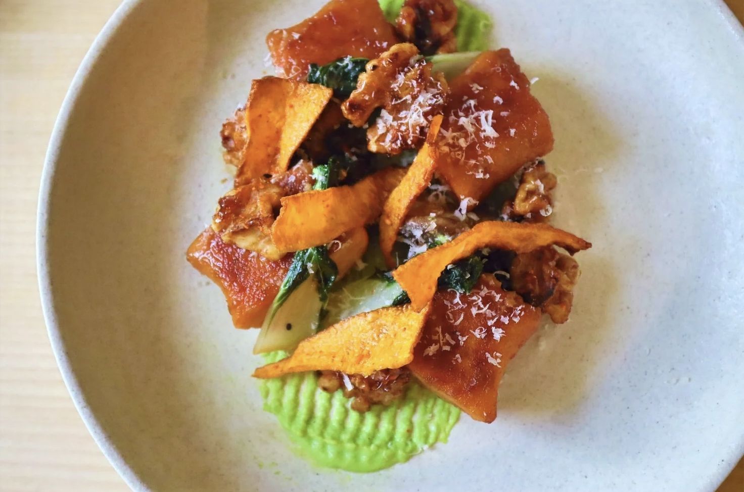 Butternut Sweet Potato Miso Gnocchi