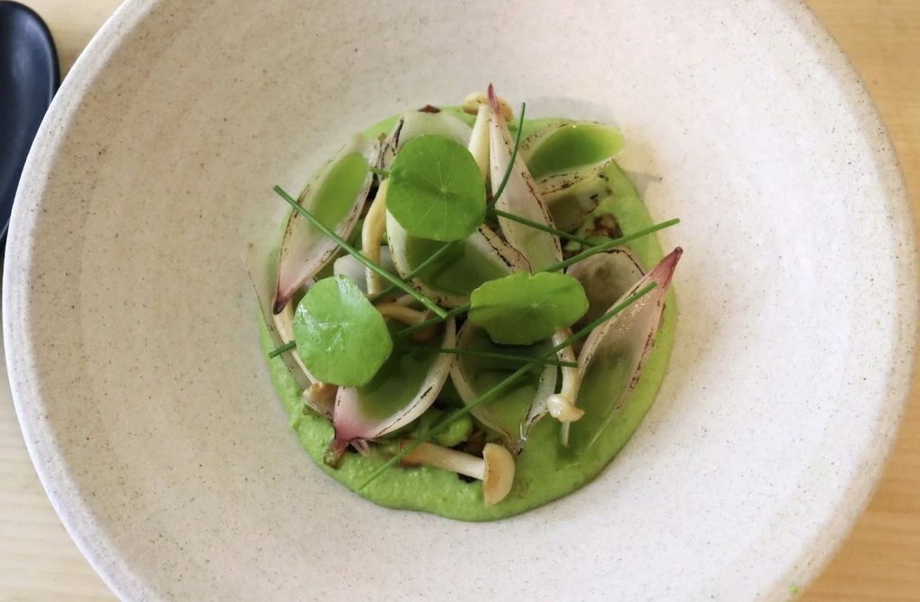 Miso Onions - Edamame - Shimeji (Vegan)