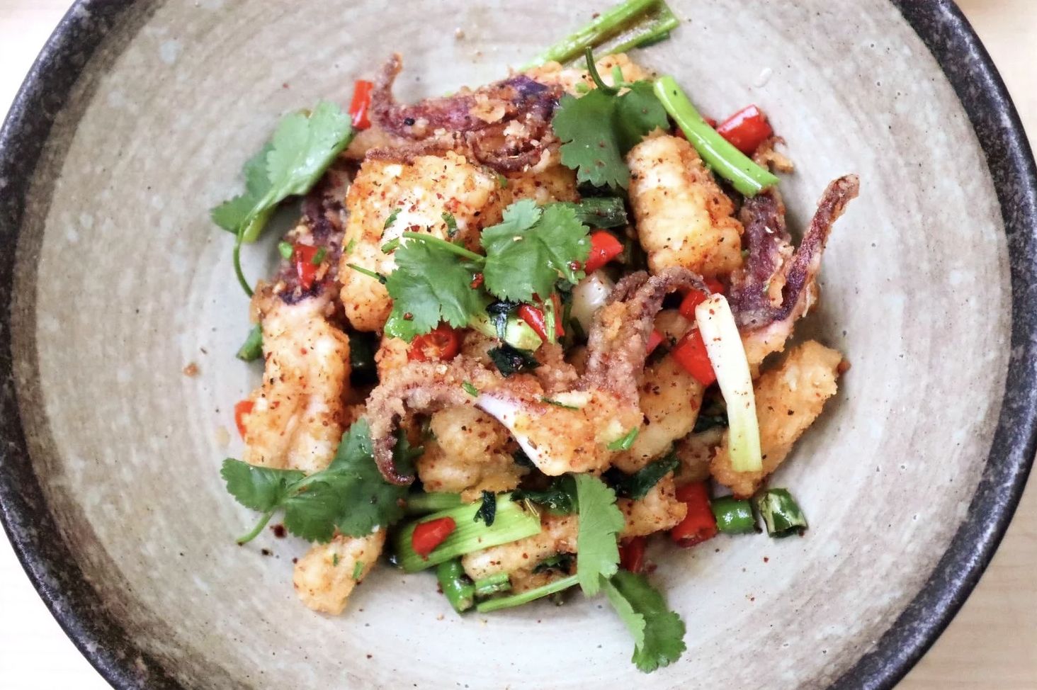 Chilli Pepper Squid