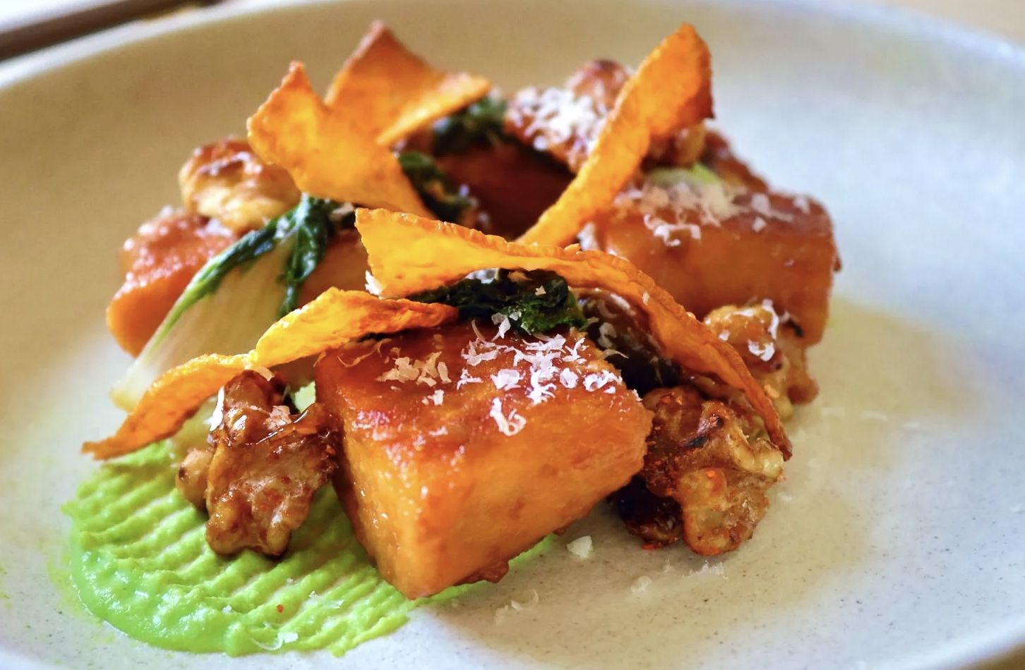 Butternut Sweet Potato Miso Gnocchi