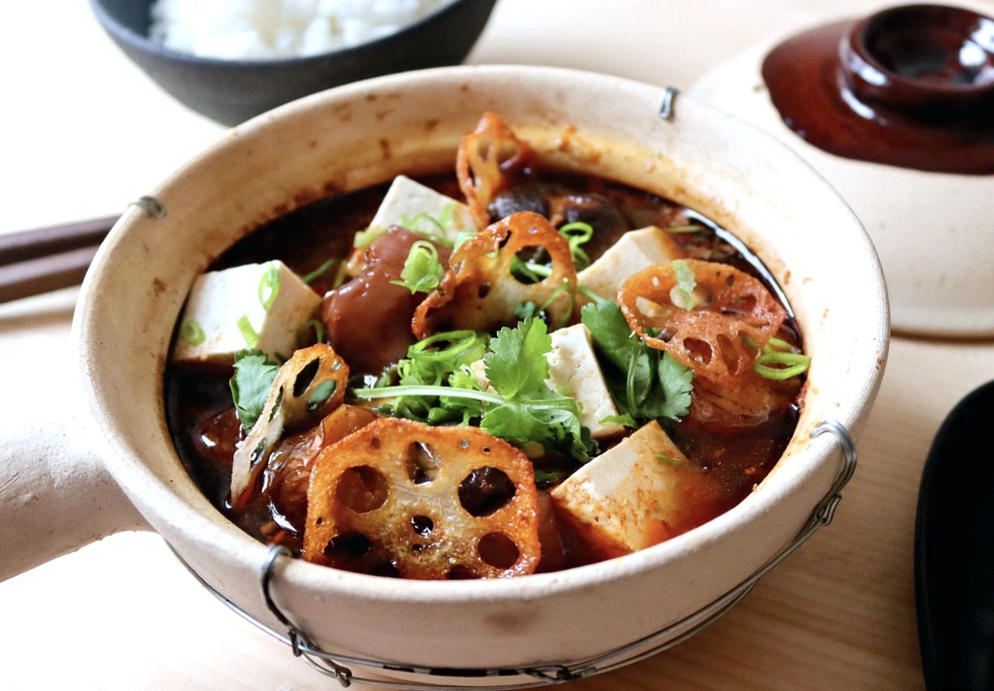 Sichuan Braised Aubergine (Vegan)