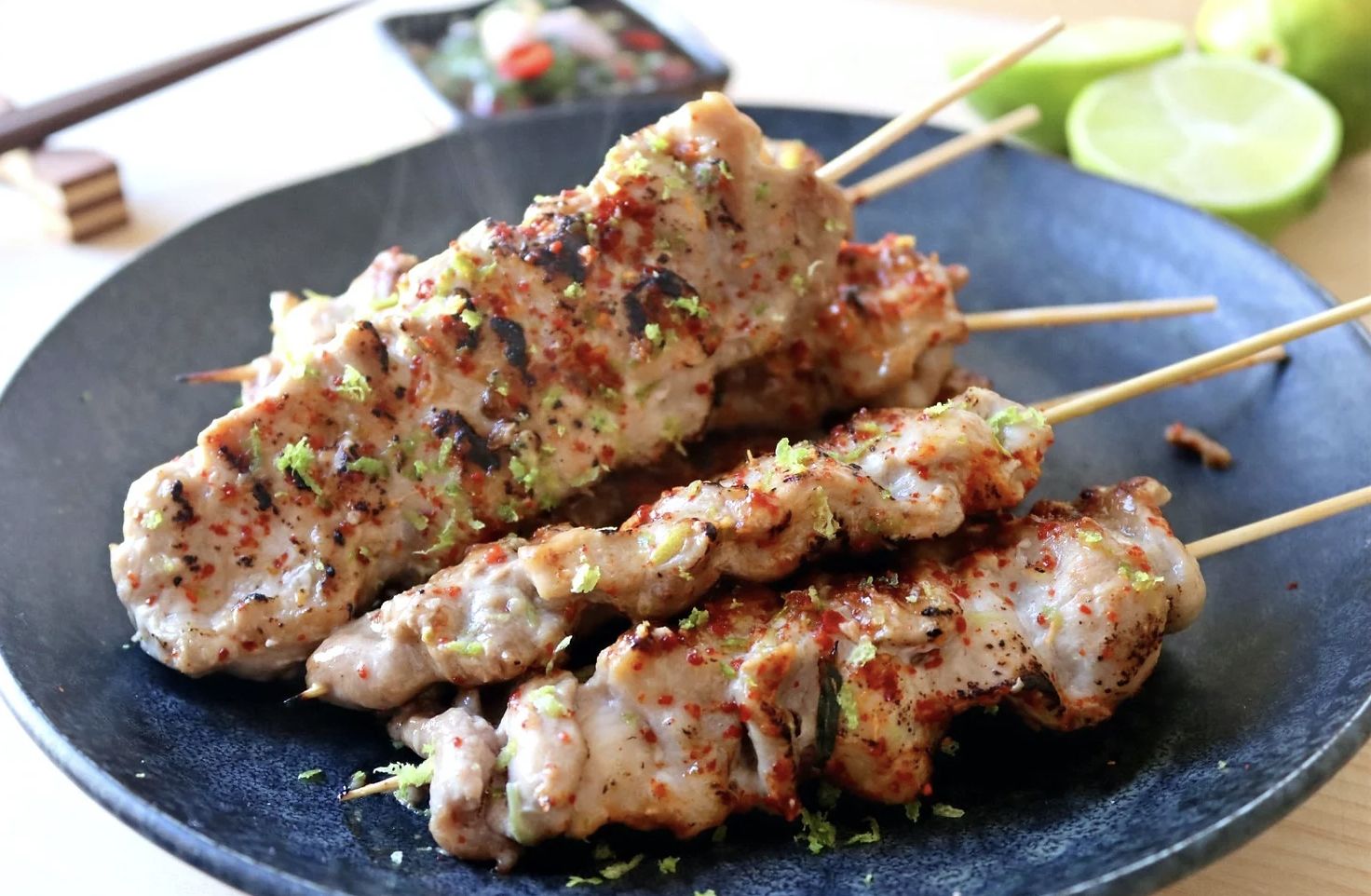 Moo Ping (Thai Pork Skewers)