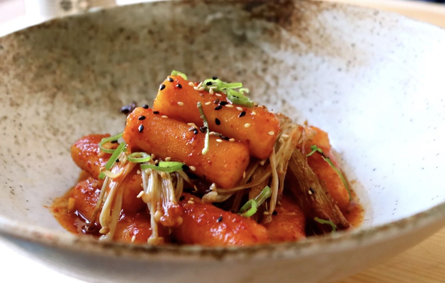 Tteokbokki (Korean Rice Cakes Vegan)