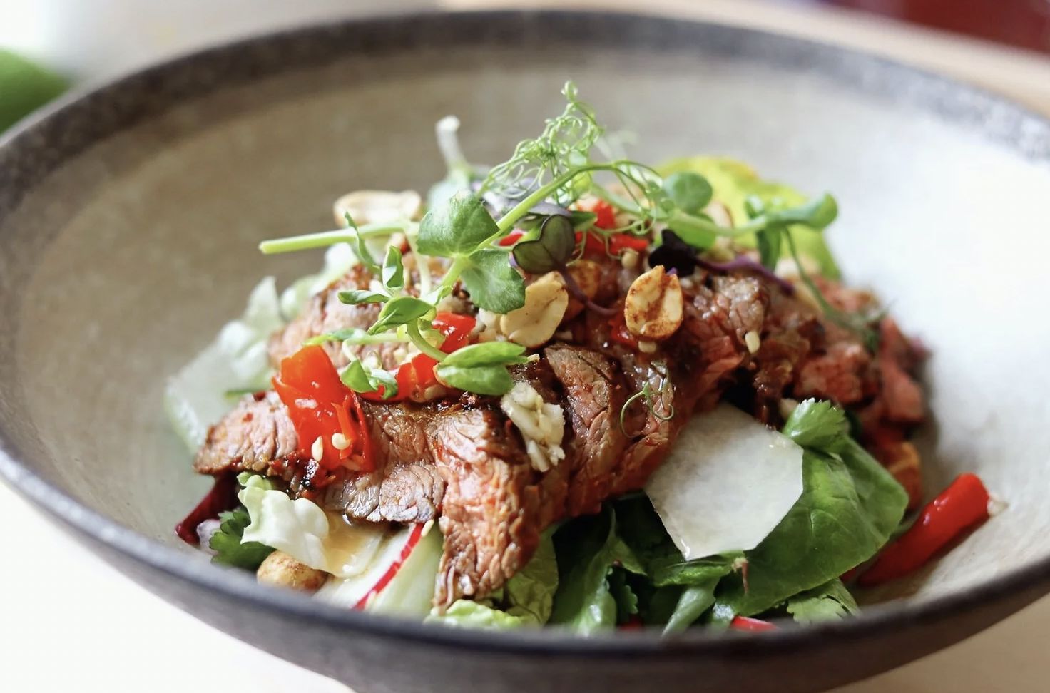 Nam Tok (Thai Beef Salad)