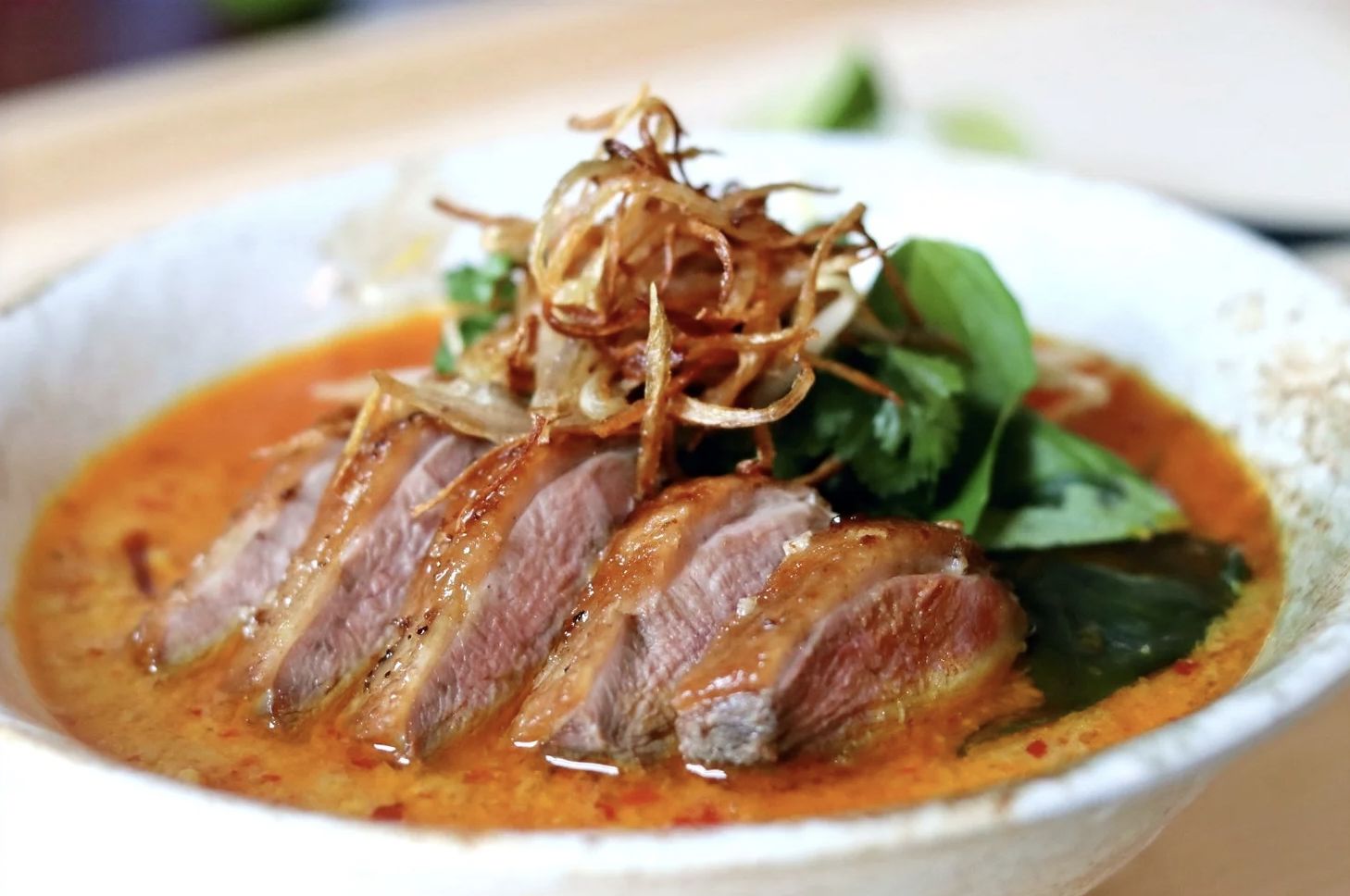 Duck Laksa Noodle Soup