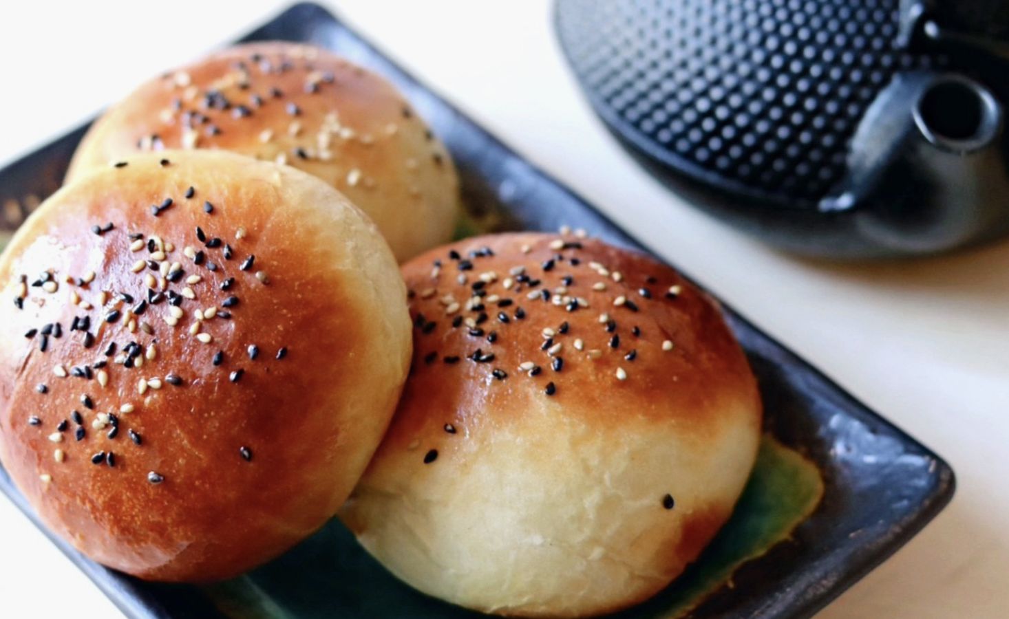 Char Siu and Cashew Buns