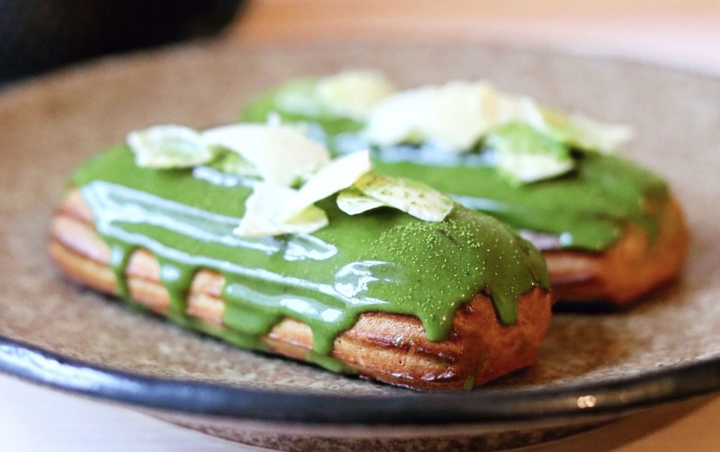 Matcha Eclairs