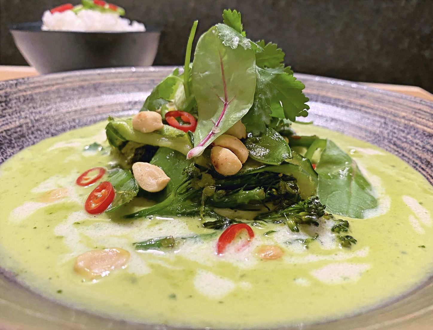 Thai Veg Green Curry (Vegan)