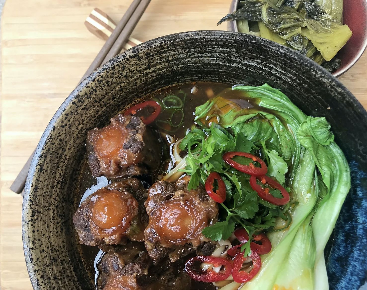 Taiwanese Oxtail Noodle Soup