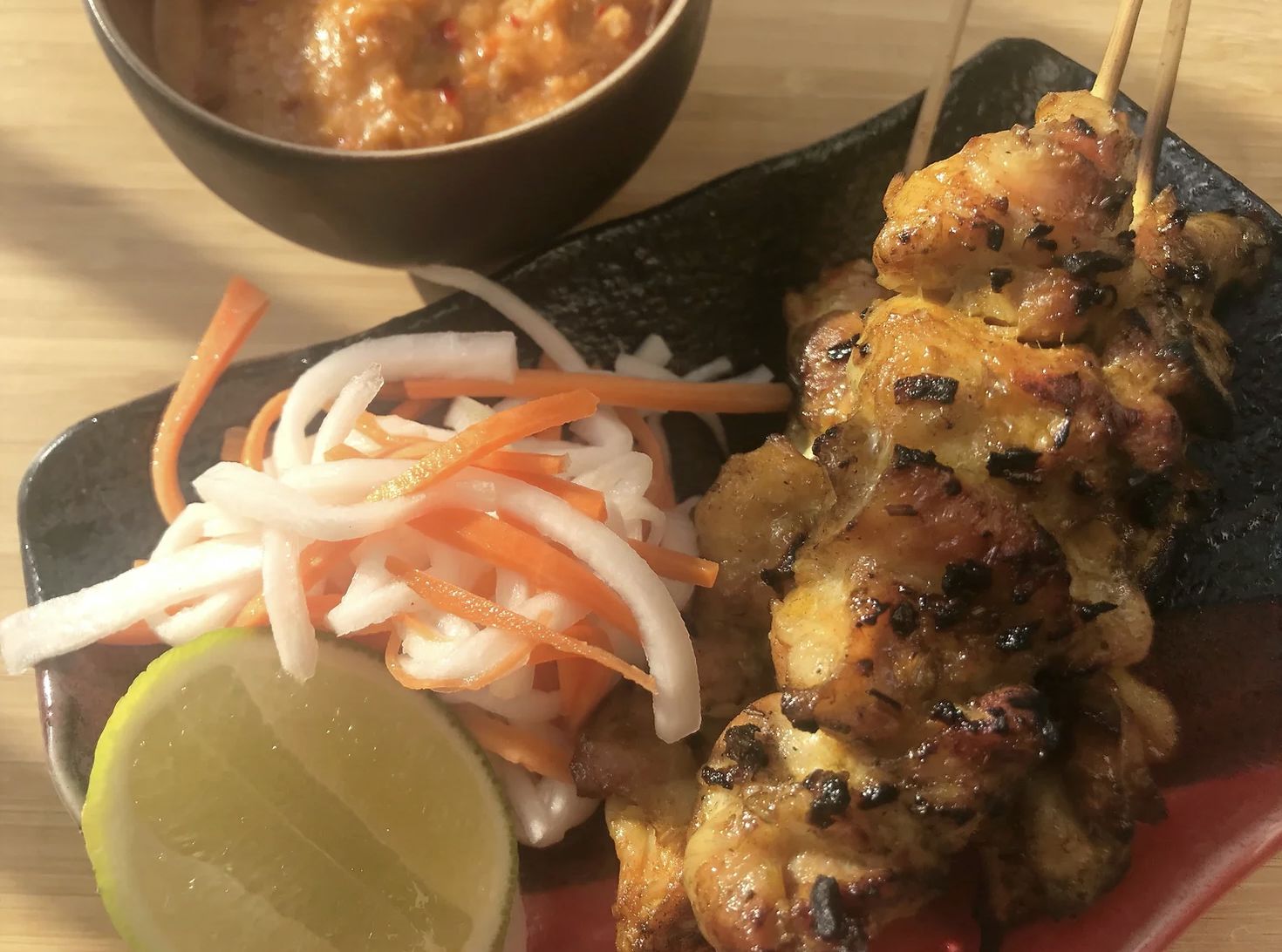 Chicken Satay Peanut Sauce